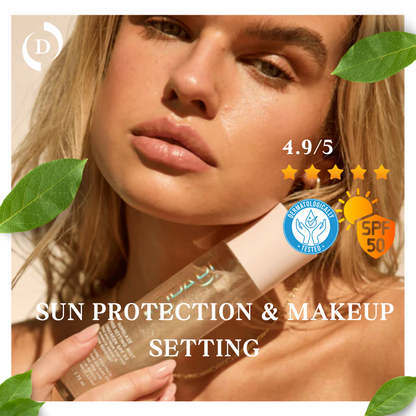 بخاخ الحماية من الشمس و تثبيت المكياج